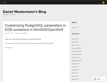 Tablet Screenshot of danielwestermann.com